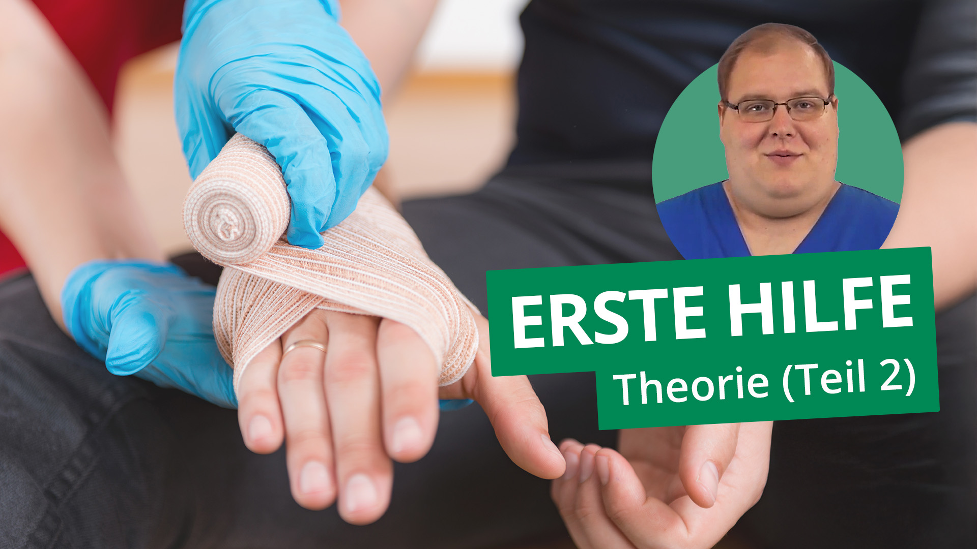 Vorschaubild zum Kurs: Erste Hilfe in Notfallsituationen (Teil 2): Erweiterte Maßnahmen bei spezifischen Verletzungen